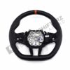 Front view of OEM BMW M Flat bottom leather steering wheel - 32305A8A900