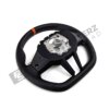 Rear view of OEM BMW M Flat bottom leather steering wheel - 32305A8A900