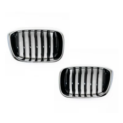 OEM BMW high chrome kidney grilles for X3 G01, X4 G02