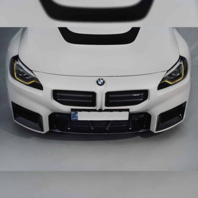 Top view of INDIV Carbon fiber front grilles for BMW G87 M2