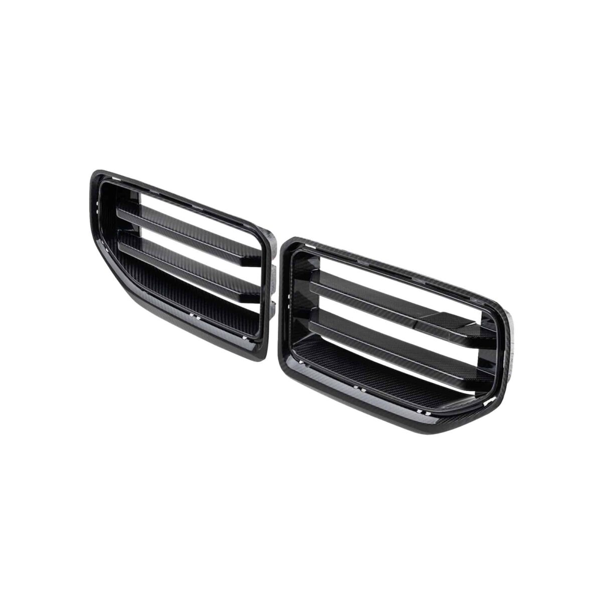 INDIV Kohlefaser Frontgrill für BMW G87 M2 Seite