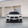 Front view of INDIV Carbon fiber front grilles for BMW G87 M2
