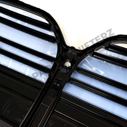 front camera of OEM BMW G22, G23 Shadowline Front Grille LCI - 51135A55DB3