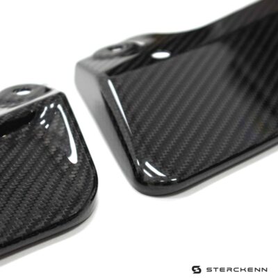 Right sides of Sterckenn Carbon fiber front lip, spoiler for G87 M2