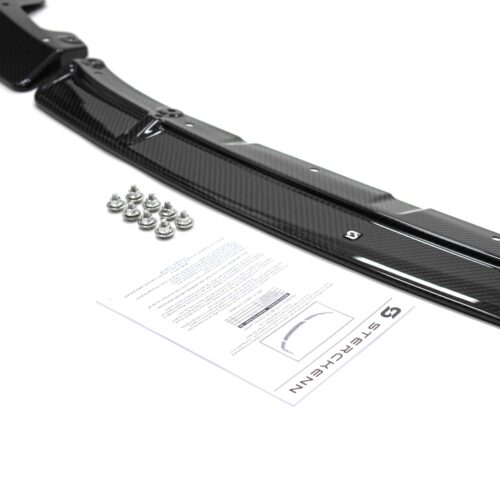 Sterckenn Carbon fiber front lip, spoiler for G87 M2 and screws