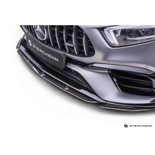 Sterckenn Carbon fiber front lip, spoiler - Mercedes Benz A Class W177 from the side