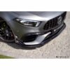 Sterckenn Carbon fiber front lip, spoiler - Mercedes Benz A Class W177 mounted from left