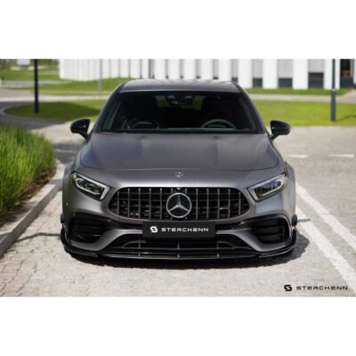 Sterckenn Kohlefaser Frontlippe, Spoiler - Mercedes Benz A Klasse W177 von hinten, vorne
