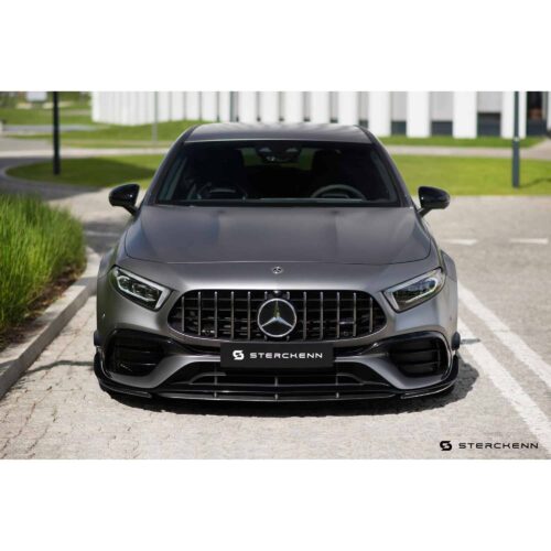 Sterckenn Carbon fiber front lip, spoiler - Mercedes Benz A Class W177 from the far, front