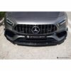 Sterckenn Carbon fiber front lip, spoiler - Mercedes Benz A Class W177 mounted on the vehicle from the front