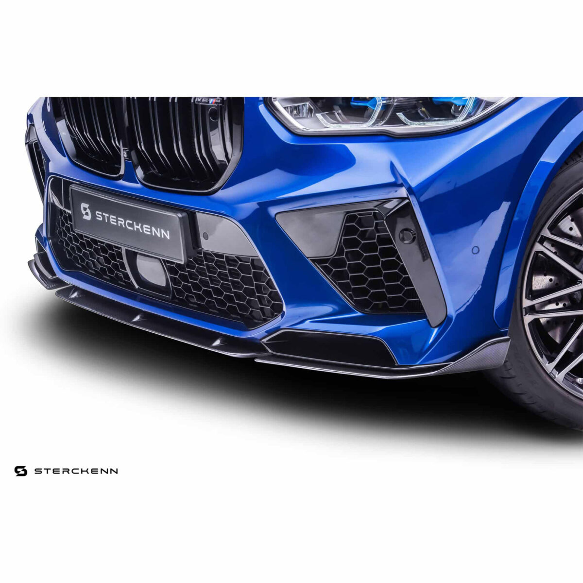 Front of Sterckenn Carbon fiber front lip, spoiler for F95 X5M