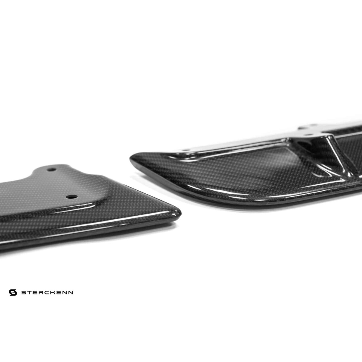 2 left pieces of Sterckenn Carbon fiber front lip, spoiler for F95 X5M