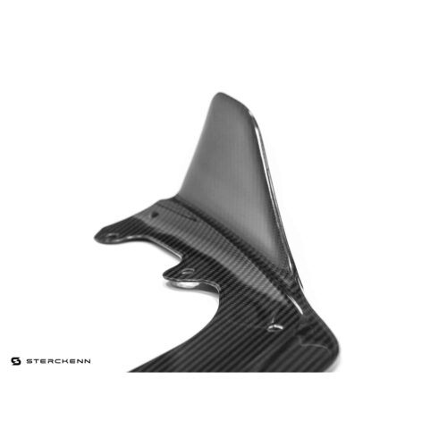 Right side inside of Sterckenn Carbon fiber front lip, spoiler for F95 X5M