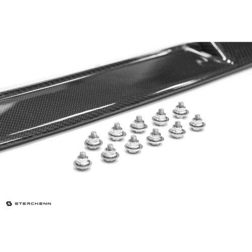 Hardware of Sterckenn Carbon fiber front lip, spoiler for F95 X5M