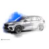 Sketch of the X5M and Sterckenn Carbon fiber front lip, spoiler for F95 X5M