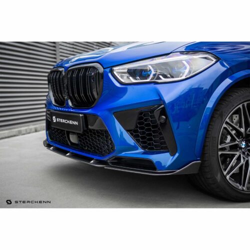 Sterckenn Carbon fiber front lip, spoiler for F95 X5M on the X5M