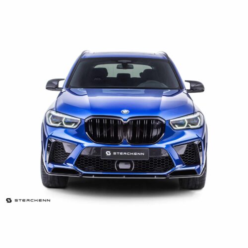 Front of the X5M and Sterckenn Carbon fiber front lip, spoiler for F95 X5M