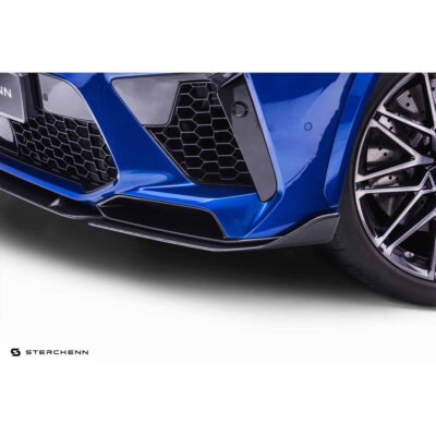 Right side of Sterckenn Carbon fiber front lip, spoiler for F95 X5M