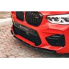 Close view of Sterckenn Carbon fiber front lip, spoiler for F97/F98 X3M, X4M