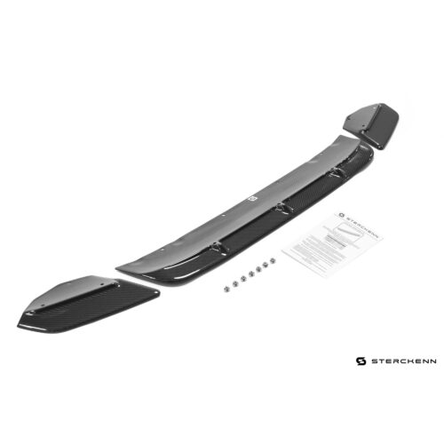 Side view of Sterckenn Carbon fiber front lip, spoiler for F97/F98 X3M, X4M