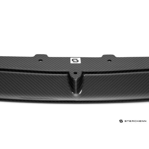 Close up of Sterckenn Carbon fiber front lip, spoiler for F9X M8