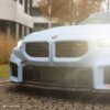 Sterckenn Carbon fiber front lip, spoiler for G87 M2 on a BMW G87 M2
