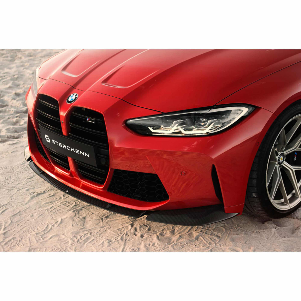 Front eines G80 M3 mit Sterckenn Kohlefaser Frontlippe, Spoiler für G8X M3
