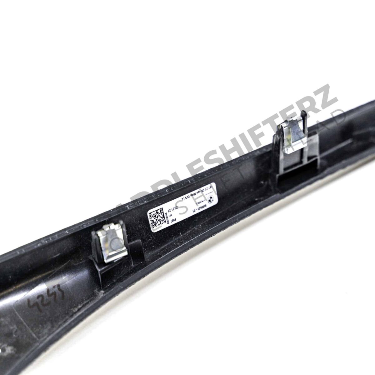 Label on PaddleShifterz OEM BMW Carbon fiber F87 M2 center console 51168088622