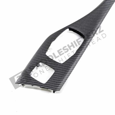 Button cutouts of PaddleShifterz OEM BMW Carbon fiber F87 M2 center console 51168088622