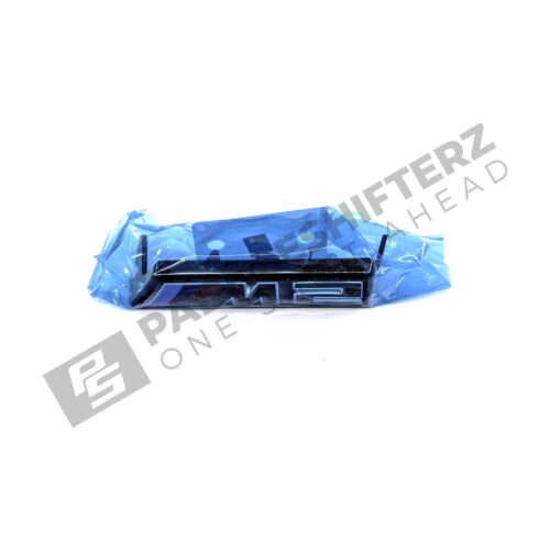 OEM BMW G87 M2 Front grille emblem, LCI - 51137907771 top view