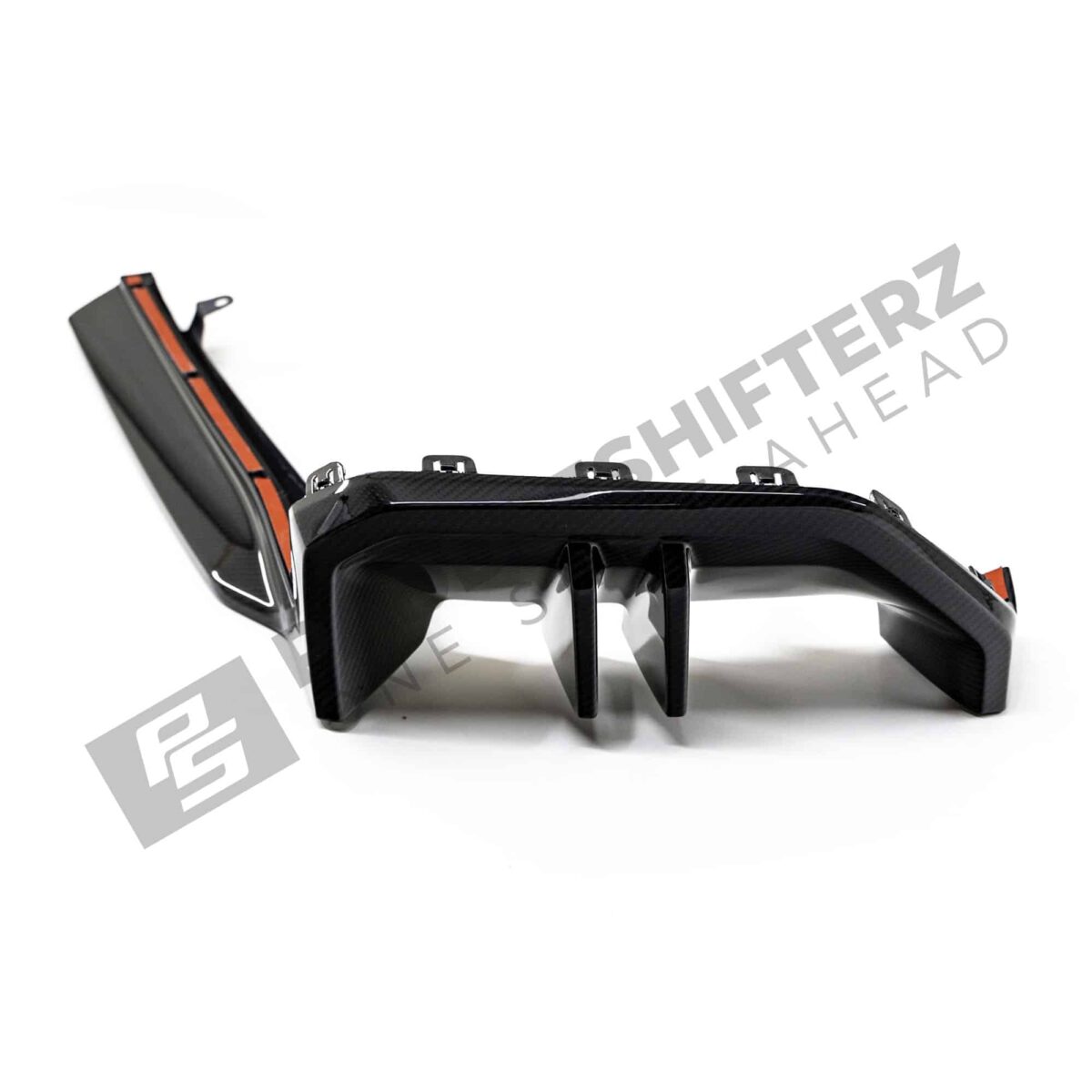 OEM BMW M Performance Carbon fiber diffuser left - 51125A7F3C0