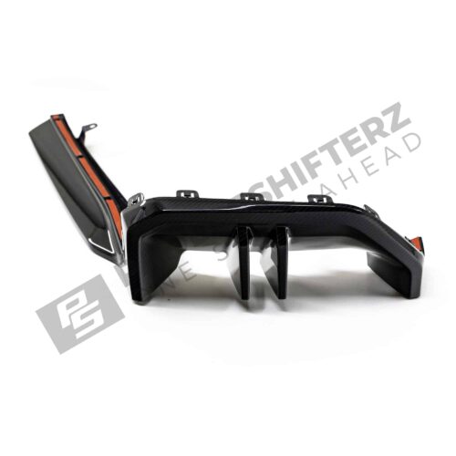 OEM BMW M Performance Carbon fiber diffuser left - 51125A7F3C0
