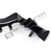 OEM BMW M Performance Carbon fiber diffuser left - 51125A7F3C0 bottom