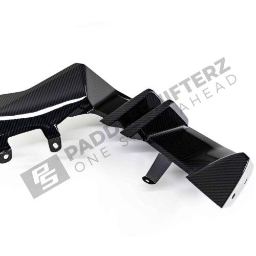 OEM BMW M Performance Carbon fiber diffuser left - 51125A7F3C0 bottom