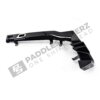 Bottom view of OEM BMW M Performance Carbon fiber diffuser left - 51125A7F3C0