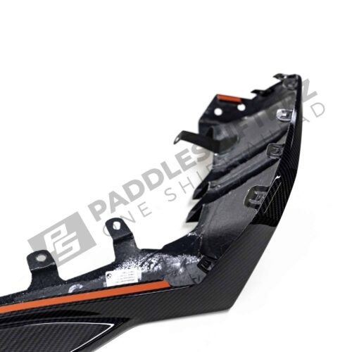 Inner view of OEM BMW M Performance Carbon fiber diffuser left - 51125A7F3C0