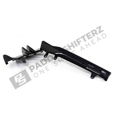 OEM BMW M Performance Carbon fiber diffuser right - 51125A7F3C3 bottom view