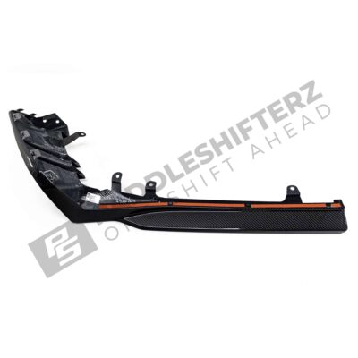 OEM BMW M Performance Carbon fiber diffuser right - 51125A7F3C3 side view