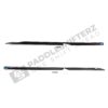 Two OEM BMW M Performance Carbon fiber side skirts – 51195A56352, 51195A56353