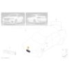OEM BMW M Performance F86 X6 Front Grilles 51712354499 51712354498