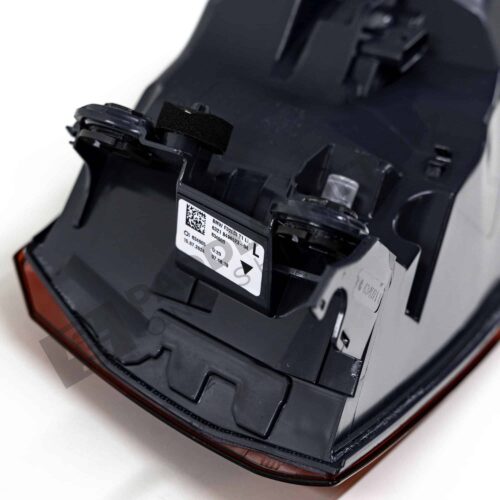 OEM BMW Taillight side, left F82 M4 – 63218496523 rear view with label