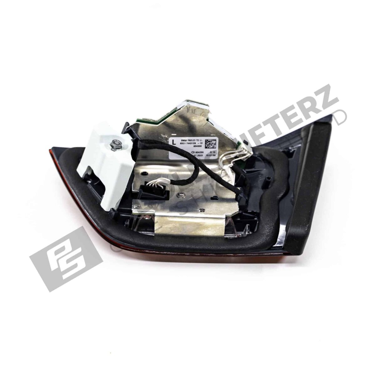 Rear view of OEM BMW Taillight trunk lid, left F82 M4 - 63217443129