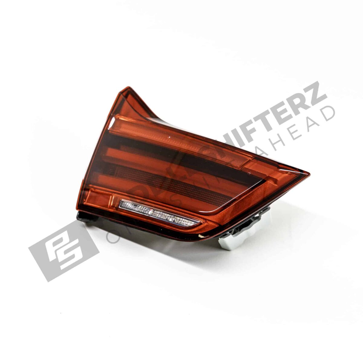 Side view of OEM BMW Taillight trunk lid, left F82 M4 - 63217443129