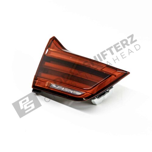 Side view of OEM BMW Taillight trunk lid, left F82 M4 - 63217443129
