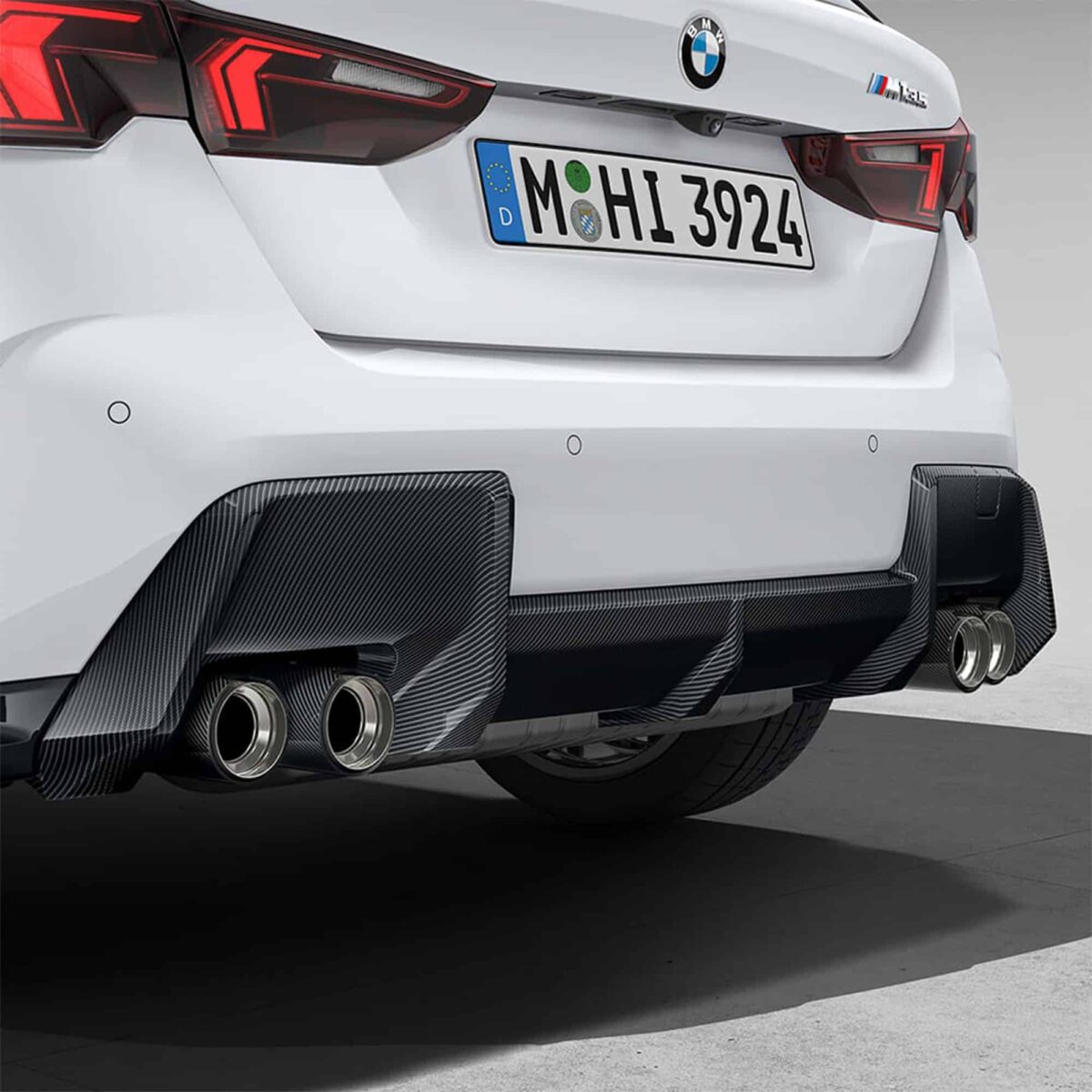 OEM BMW M Performance Kohlefaser Auspuffendstücke F70, F74 18305B32893-18305B32892
