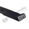 OEM BMW M Performance Carbon fiber diffuser center - 51125A7F3C5 close up