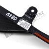OEM BMW M Performance Carbon fiber diffuser center - 51125A7F3C5 close up of label
