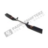 OEM BMW M Performance Carbon fiber diffuser center - 51125A7F3C5 top side view