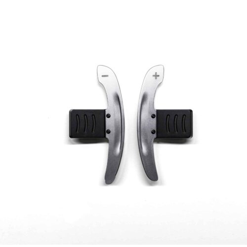 Aluminium paddle shifters for F/G Series and Supra - Silver rear view