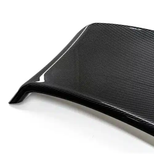 Close up left side Competition Carbon fiber Rear Wing for BMW G87 M2
